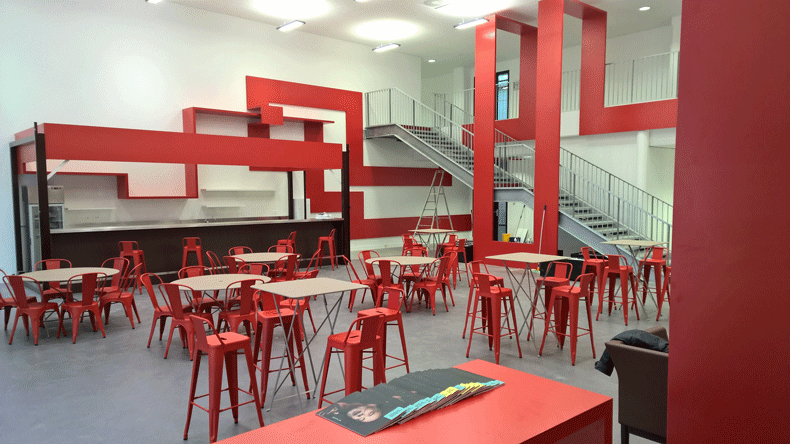 Layout for the Ecole Supérieure de Paris Sénart – ICAM